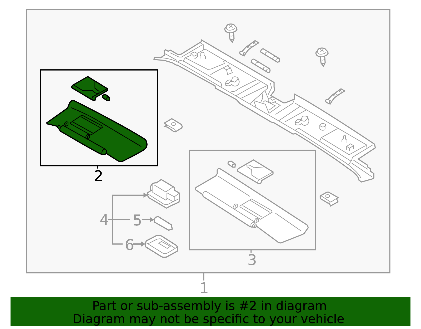 2006-2015 Mazda MX-5 Miata Sun-Visor NE51-69-270D-02 | OEM Parts