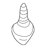 MB645508 - Electrical: High Mount Lamp Screw for Mitsubishi Image