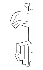 16595F0120 - : Air Guide for Toyota Image