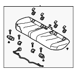 GBPS5720002 - : 2018-2021 Mazda 6 - Cushion Assembly for Mazda: 6 Image