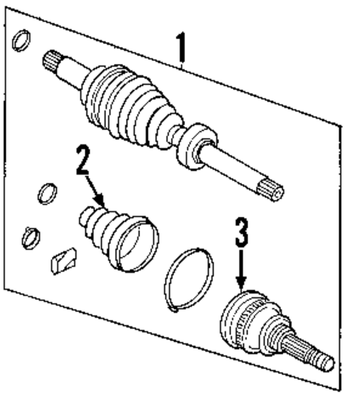 Axle Shafts & Joints for 2005 Land Rover Freelander #0