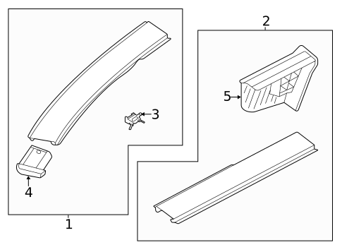 Exterior Trim - Roof for 2022 Kia Soul #0