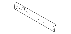 NK3Z6151212A - Body: Roof Side Rail for Ford Image