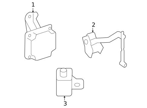 Ride Control Components for 2009 Lexus ES350 #0