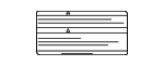 990757S101 - Body: Caution Label for Nissan Image