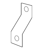 86634B0000 - Body: Impact Bar Upper Bracket for Kia: Forte Image