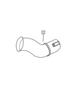 53032670AB - Fuel: Ambient Air Duct for Dodge: Ram 2500, Ram 3500 Image