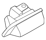 84301AN010 - Electrical: License Lmp Assembly for Subaru Image