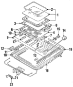 8165633000 - Body: Cover for Hyundai: Excel, Sonata Image