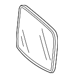 76253SZTA31 - Body: Mirror Glass for Honda: CR-Z Image