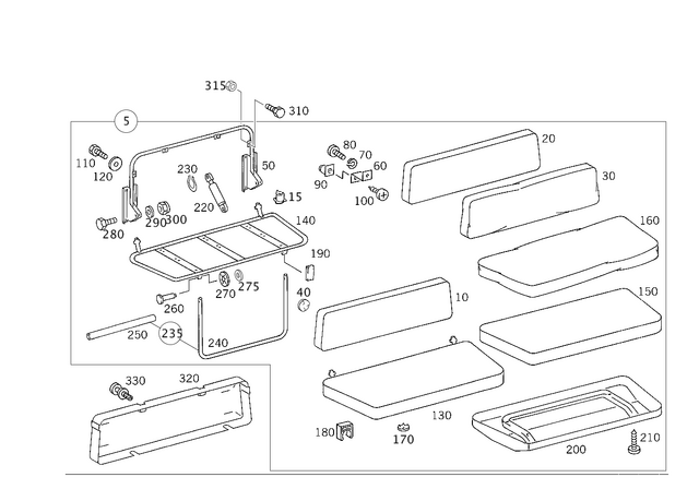 7985005526 - Electrical System: Screw for Mercedes-Benz Image image