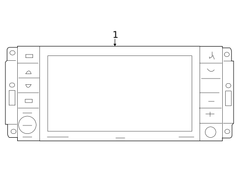 Navigation System for 2010 Chrysler Sebring #0