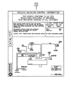 52109736AA - Emission Systems: Emission Label for Jeep: Grand Cherokee Image