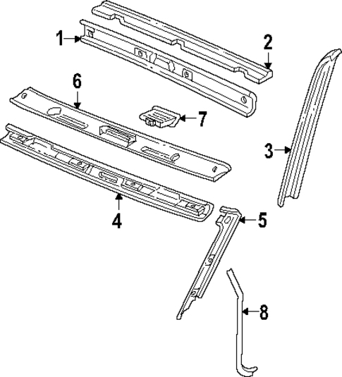 Interior Trim for 1994 Porsche 968 #2