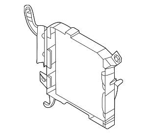 8W0907713 - Electrical: Engine Control Module Bracket for Audi Image