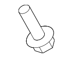 1229406254 - Body: Retainer Screw for Kia Image