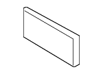 51132756510 - Body: License Plate Bracket for Mini Image