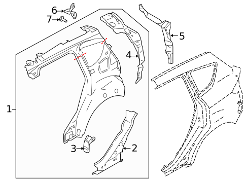 Inner Structure for 2018 Ford C-Max #0