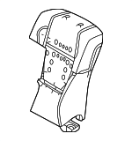 715520C310 - Body: Seat Back Pad for Toyota: Sequoia, Tundra Image