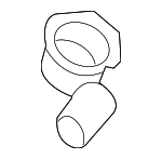 7PP919341 - Body: Lighter Retainer Ring for Porsche: 718 Boxster, 718 Cayman, 718 Spyder, 911, Boxster, Cayenne, Cayman, Macan, Panamera Image