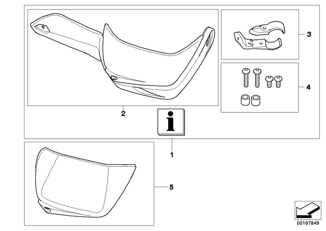 71607706209 - : Set Hand Protector for BMW-Motorrad Image
