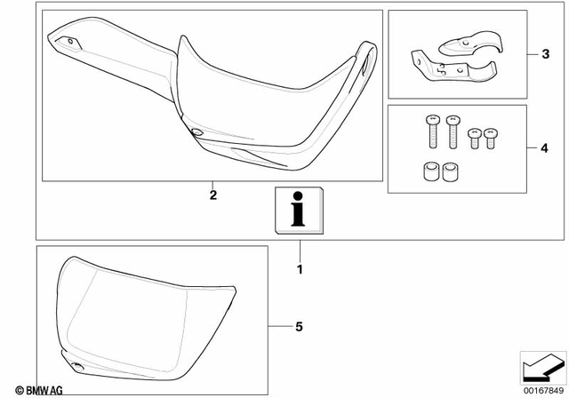 71607705221 - Ergonomics &amp; Comfort: Hand Guard Upper Section, Large, Left for BMW-Motorrad Image