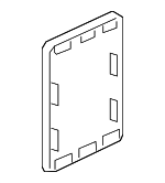 84668THRA01ZA - : Fuse Box Cover for Honda: Odyssey Image