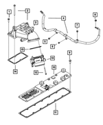 68005257AA - : Intake Manifold Plenum for Mopar Image
