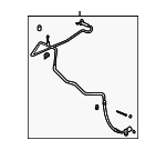 15806520 - : A/C Refrigerant Liquid Hose for Saturn: Ion Image