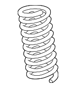 2103211804 - Suspension: Coil Spring for Mercedes-Benz Image