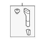 5076701AB - Body: Drain Tube for Chrysler: 200, Sebring | Dodge: Avenger Image