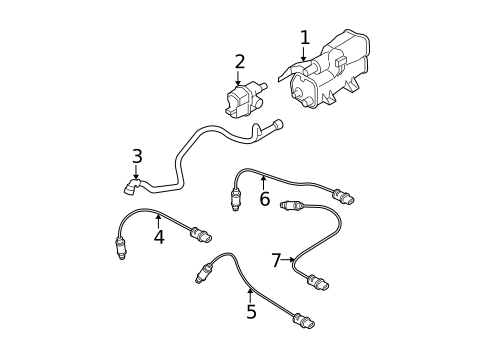 Emission Components for 2007 BMW 335i #1