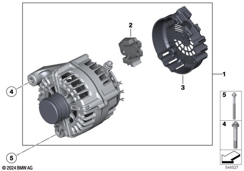 Alternator for 2017 BMW 535d #0