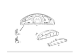2205402847 - : Exchange Instrument Cluster for Mercedes-Benz Image