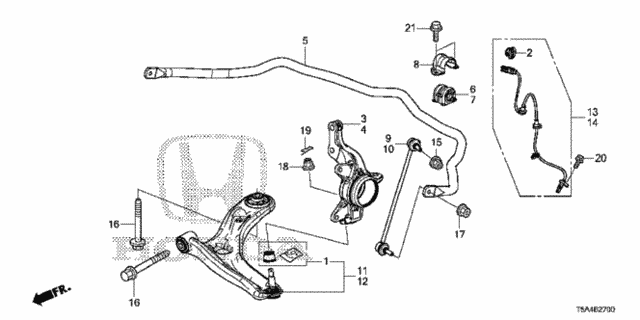 Front Lower Arm for 2016 Honda Fit #0