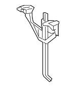 530210E010 - Body: Vertical Support for Lexus: RX350, RX350L, RX450h, RX450hL Image