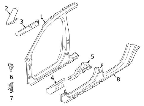 Aperture Panel for 2021 Volvo V90 Cross Country #0