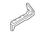95850264900 - Body: Lower Reinforced Insulator for Porsche: Cayenne Image