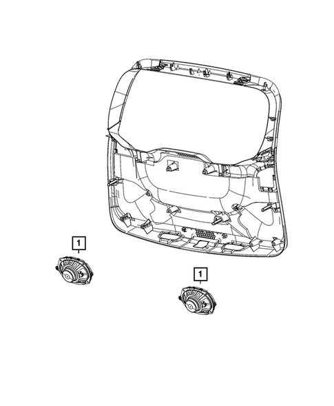 Radio, Antenna, Speakers, DVD, and Video systems for 2025 Chrysler Pacifica #9