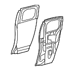 6700435222 - Body: Door Shell for Toyota: FJ Cruiser Image