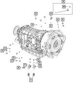 68020019AB - Transmission: Transmission Case Plug for Mopar Image
