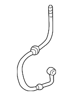 K52Y43980 - Brakes: Brake Hose for Kia: Sedona Image