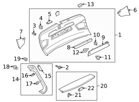 Interior Trim for 2025 Audi Q3 #0