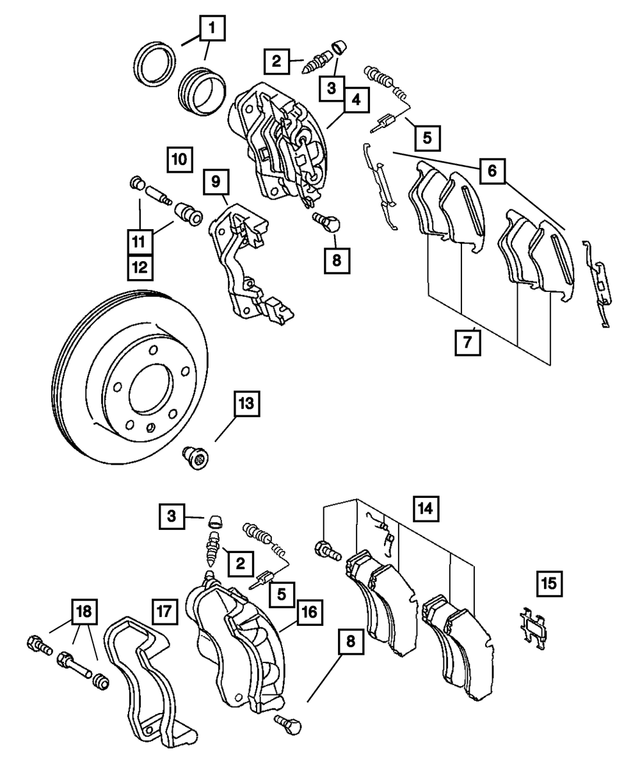 5139258AA - Service Brakes: Brake Bleeder Screw for Mopar Image