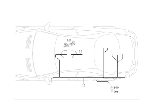 Cable Harness Automobile Telephone for 2005 Mercedes-Benz CL600 #0