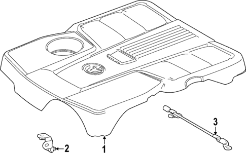 Engine Appearance Cover for 2025 Lexus LX700h #0