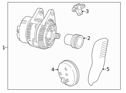 Alternator/Generator & Related Components for 2000 Saab 9-5 #0