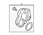 8W0998281 - Brakes: Parking Brake Actuator for Audi Image