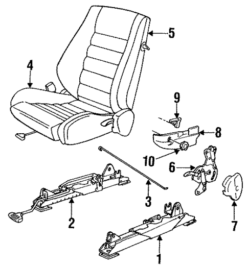 Tracks & Components for 1991 BMW M3 #0