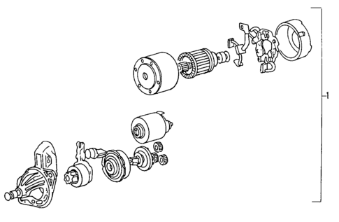 Starter for 2011 Kia Sedona #0